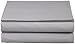 Cathay Home Hotel Luxury Wrinkle & Fade Resistant Double Brushed Ultra Soft Microfiber 1-Piece Single Flat Sheet - Gray, Full (81