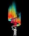 INTO THE AM Space Vandal Graphic Tank Tops for Men - Summer Beach Sleeveless Fashion Men's Tank Tops (Black, Medium)