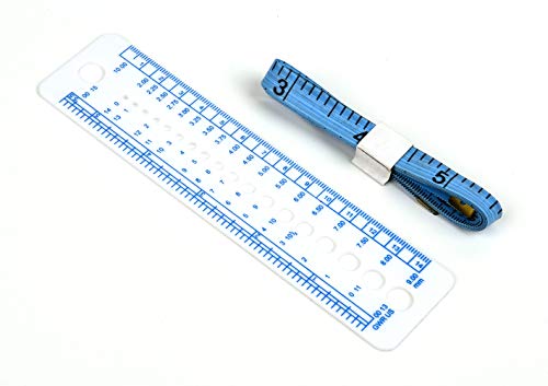 2 Knitting+Crochet+Accessories+Measuring+protector