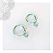 Nipple Ring 2pc Blue sea Non Pierced Body Jewelry Fake Nipple Piercing