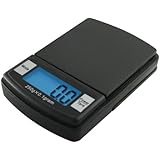 Fast Weigh MS-600-BLK Digital Pocket Scale, 500 by 0.1 G
