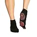 Gaiam Yoga Socks - Grippy Non Slip Sticky Toe Grip Accessories for Women & Men - Hot Yoga, Barre, Pilates, Ballet, Dance, Home - Pink, Medium/Large