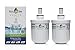 Samsung Refrigerator Compatible Replacement Water Filter for DA29-00003G, DA29-00003F, DA29-00003A, DA29-00003B, HAFCU1 - WLF-3G (2-Pack)