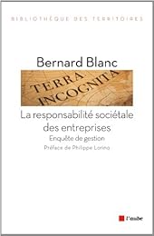 La  responsabilité sociétale des entreprises