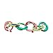 Aketek Colorful Magic Bendy Flexible Soft Pencil with Eraser for Children Kids Writing Gift, Pack of 30 (30pcs 18cm Striated Pencil)