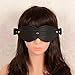 LUOEM Fetish PU Eye Mask Black Leather Blindfold SM Bondage Flirting Restraints Toys for Couples Loversthumb 3