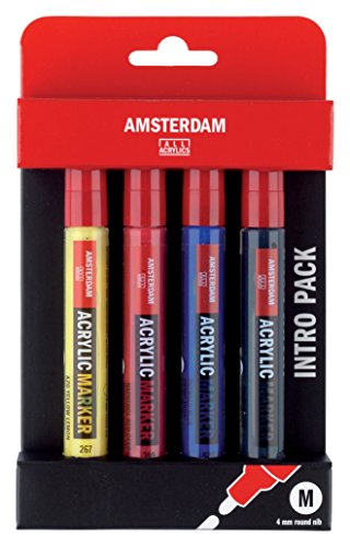 Talens Royal Amsterdam Standard Acrylic Paint Tube Set, 20ml-Tubes, Set of 4