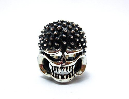 925 Sterling Silver SKULL Ring All Size Style Heavy Biker Harley Rocker Men's Jewelry