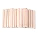 ULKEME 50pcs 4/4-3/4 Violin Sound Post Spruce Wood Part Accessories