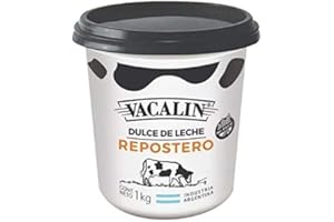 Vacalin Dulce de Leche Reposteria, Confectioner's Thicker Milk Confiture for Bakeries, Cakes and Pastry, 1 kg / 35.3 oz