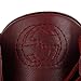 Gucci High Top Strong Dark Red Leather Sneakers with Strap 386738 6148 (6 G / 7 US)