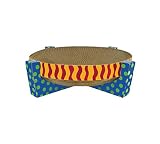 Petstages Easy Life Cat Scratcher and Hammock - Satisfies Kitty's Scratching Needs with Circular Scratchpad Ideal for a Snooze
