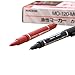 Felt Tip Pens - Dual tips 1.0mm&0.5mm fine medium 10pcs/color pen marker multifunctional pigment liner ink pen fiber tipped sketch drawing archival sign pens (10pcs black+10pcs blue +10pcs red)