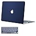 MOSISO MacBook Air 13 Inch Case (Models: A1369 & A1466, Older Version 2010-2017 Release), Plastic Hard Shell Case & Keyboard Cover Skin Only Compatible with MacBook Air 13 Inch, Navy Blue primary