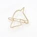 Adecco LLC 7pcs Minimalist Dainty Gold Silver Hollow Geometric Metal Hairpin Hair Clip Clamps,Circle, Triangle and Moon etc