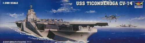 Trumpeter 1/350 USS Ticonderoga CV14 Aircraft Carrier Model Kit
