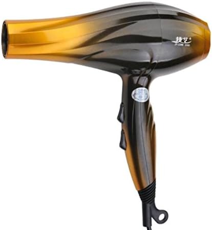 LoveAmeri Professional Hair Blow Dryer 2800 W Black Heat Speed Blower Dry Watt Pro (Gold)