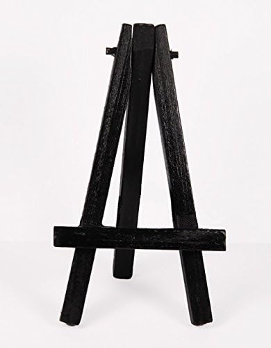 Mini Art Easel, 5 Inches Tall, Painted Black, Designed for Deborah Julian's Magnets
