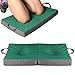 KI Store Garden Kneeling Pad Memory Form Knee Cushions for Gardening Extra Thick Knee Pad Water Resistant Prayer Pillow for Work Yoga Physical Therapy Green