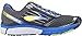 Brooks Men's Ghost 9 Anthracite/Electric Brooks Blue/Lime Punch Sneaker 12 D (M)