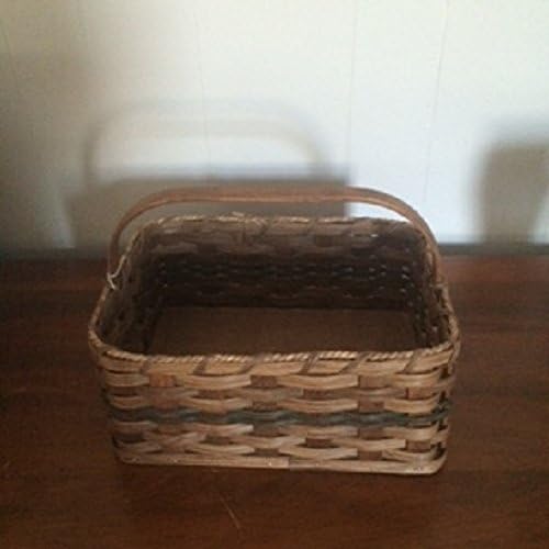 Amish Handmade Square Garden Basket