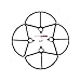 Fytoo 4PCS Protective Cover with 4PCS Propeller for HS700 HS700D Brushless Four-axis Aircraft Upgraded Accessories UAV Anti-Collision Ring (Black)