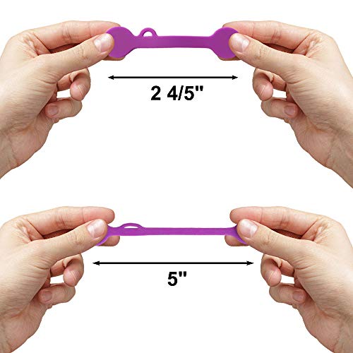12 Pack Magnetic Cable Clips Reusable Cords Winder for Organizing Cables/Headphone Cables/USB Charging Cords, Hanging & Holding Keychain/Bookmark, Whiteboard Noticeboard Fridge Magnets(6 Colors)