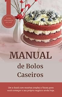 Livro Manual de Bolos Caseiros