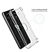 Feitenn ASUS ROG Phone 2 Case, ROG Phone 2 Tempered Glass, Clear Flexible TPU Game Case Cover Screen Protector Slim Thin Lightweight Shockproof Bumper Shell for ASUS ROG Phone 2 2019 (Case & Glass)