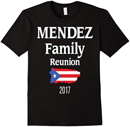 Mens Mendez Family Reunion 2017 Large Black