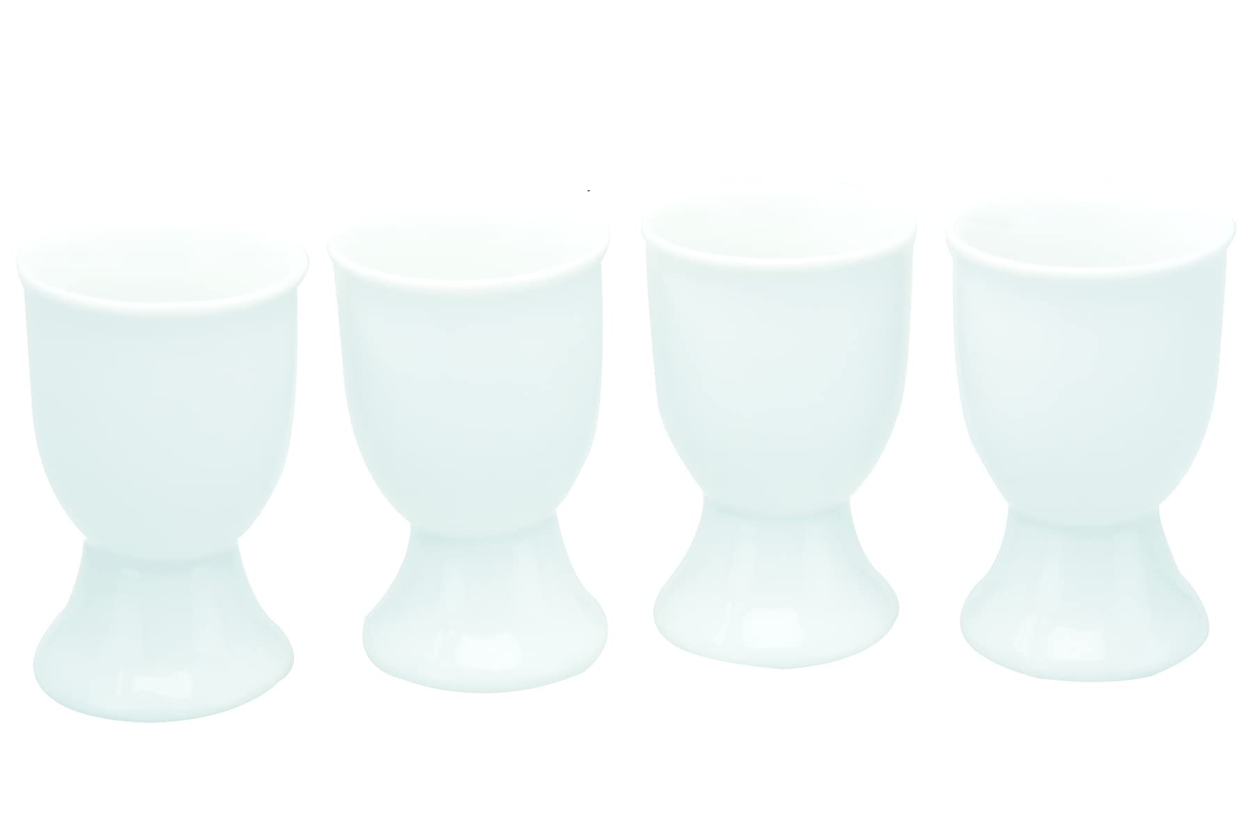Apollo 9172 Ceramic Egg Cup Set Of 4 White