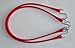 2-piece 40" Rubber Tie Down Heavy Duty Motorcycle Car Truck Bungee Straps Cords