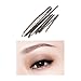 PONY EFFECT Sharping Brow Definer - Deep Brown | Precision, Long-lasting, Retractable Brow Pencil | Ultra Slim Eyebrow Pencil with 1.5mm Tip & Blending Spoolie | Korean Beauty