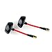 Makerfire 2pcs 5.8GHz FPV Antenna Circular Polarized TX RX RHCP SMA for FPV Racing Drone Like QAV250