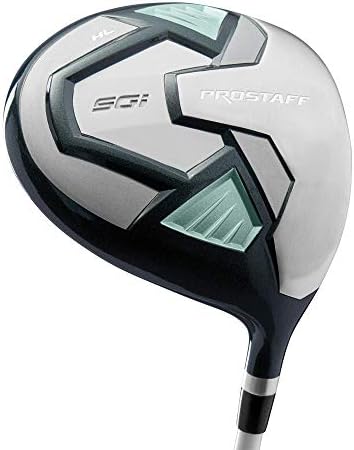 Wilson Golf Pro Staff SGI Driver MW 3, Golf Clubs for Women, Left Handed, Suitable for Beginners and Advanced, Graphite, Grey/Light Blue, WGD1515003 Wilson Golf Pro Staff SGI Driver MW 3, Golf Clubs for Women, Left Handed, Suitable for Beginners and Advanced, Graphite, Grey/Light Blue, WGD1515003