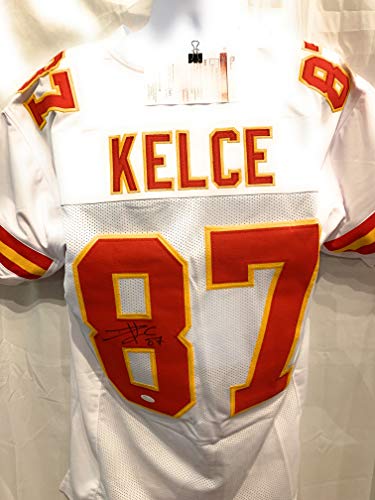 travis kelce signed jersey