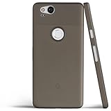 totallee Pixel 2 Case, Thinnest Cover Premium Ultra Thin Light Slim Minimal Anti-Scratch Protective - for Google Pixel 2 (Grey)