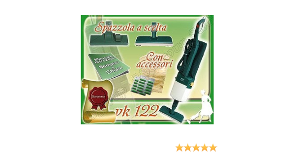 DUENDE ASPIRADOR UTILIZADO GARANTIZADOS VORWERK KOBOLD VK 122 GARANTIZADOS  ESCOBA : Hogar y cocina