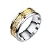 Tanyoyo 3 Pcs 8mm Celtic Dragon Rings for Men Women Stainless Steel Wedding Ring Set Size 6-14