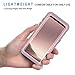 Lanhiem for Samsung Galaxy S24 Ultra Case, IP68 Waterproof Dustproof, Built-in Screen Protector, Rugged Full Body Shockproof Protective Cover for Galaxy S24 Ultra 5G 6.8 Inch (Pink)