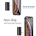 Compatible with iPhone Xs Max Case,360 All-Around Protective Cover Thin Slim Fit Non-Slip Lightweight Hard Case with Tempered Glass Screen Protector for iPhone Xs Max (Black)
