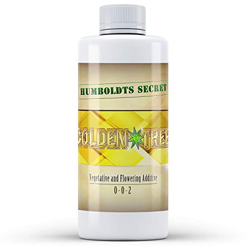 Golden Tree: Best Plant Food For Plants & Trees - Yield Increaser - Plant Rescuer - Excelurator - All-In-One Concentrated Organic Additive - Vegetables, Flowers, Fruits, Lawns, Roses, Tomatoes & More