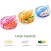 Sukuos Large Weekly Pill Organizer 2 Times a Day, Daily Pill Box 7 Day Easy to Open with Double Protection, AM PM Pill Case for Medicine/Vitamin/Fish Oil/Supplements (Clear)