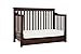 DaVinci Piedmont 4-in-1 Convertible Crib with Toddler Bed Conversion Kit in Espresso, Greenguard Gold Certified