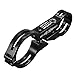 OUTERDO Bicycle Bike Handlebar Aluminium Extender For Bicycle lights Flashlights Stopwatch Extension Installation black