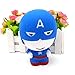 NeatoTek Jumbo Slow Rising Squishies 4 Pack Super Hero Squishy Toys Party Favors Stress Relief Toy for Boys Toddlers Bag
