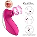 Clitoral Sucking Vibrator with 10 Suction & Vibration Modes for Women Clit Orgasm,Nipples Kissing Adult Sex Toys Clit Sucker, Couple Solo Oral Sex Quiet Waterproof Portable Rechargeable...