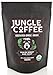 Jungle Coffee Costa Rican Organic Dark Roast Ground Coffee, 1 lb