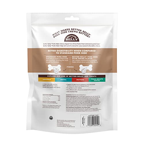 Better Belly Highly Digestible Rawhide Large Roll Chews, Treat Your Dog