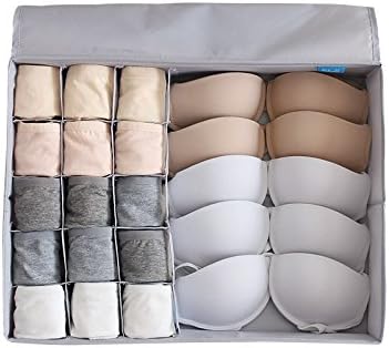 uctop Store 45 x 33 x 12 cm tela de Oxford ropa interior caja de almacenaje